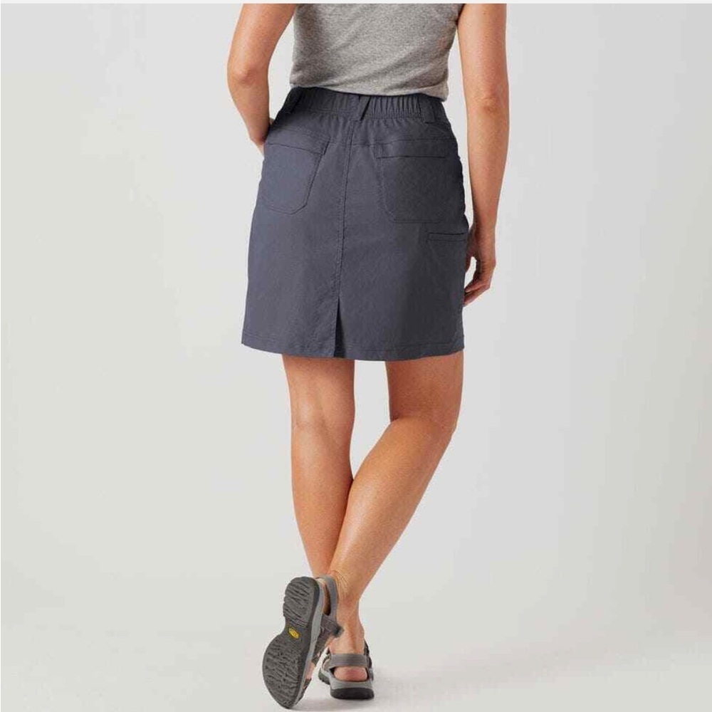 Duluth Trading Co Women's Dry on the Fly Improved Skort in Ink Size 16W NEW - Picture 2 of 12